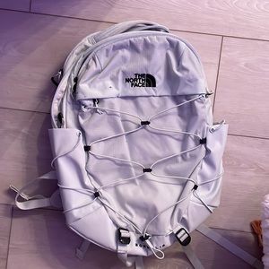 North face teal backpack